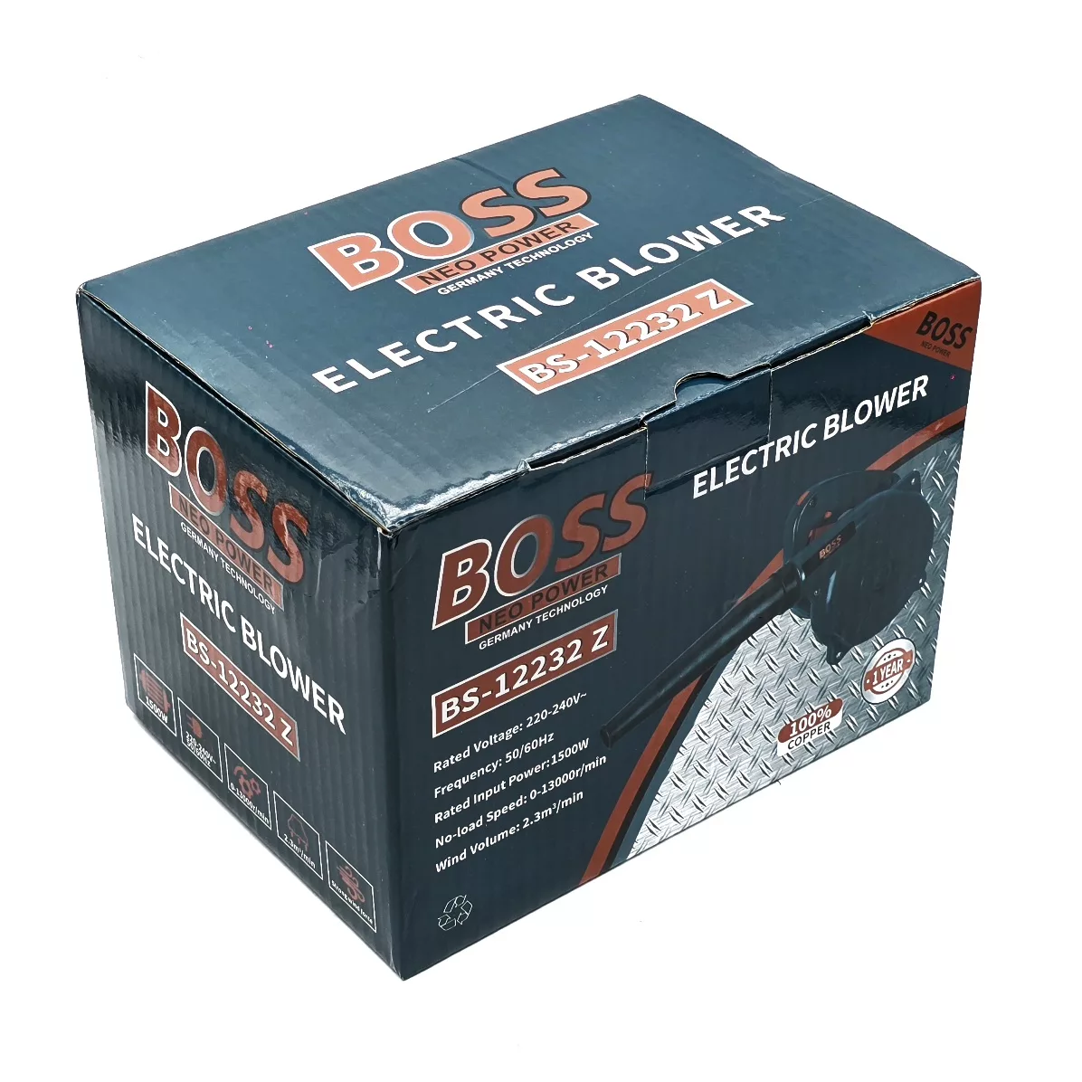 دستگاه دمنده 1500 وات باس مدل 12232Z-دیمردار