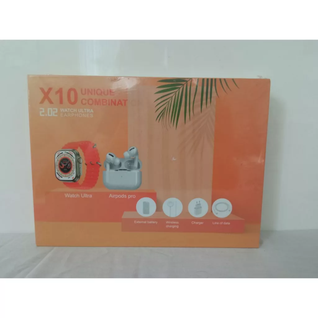 ساعت هوشمند یونیک کامبینیشن کد X10 به همراه هندزفری بلوتوثی