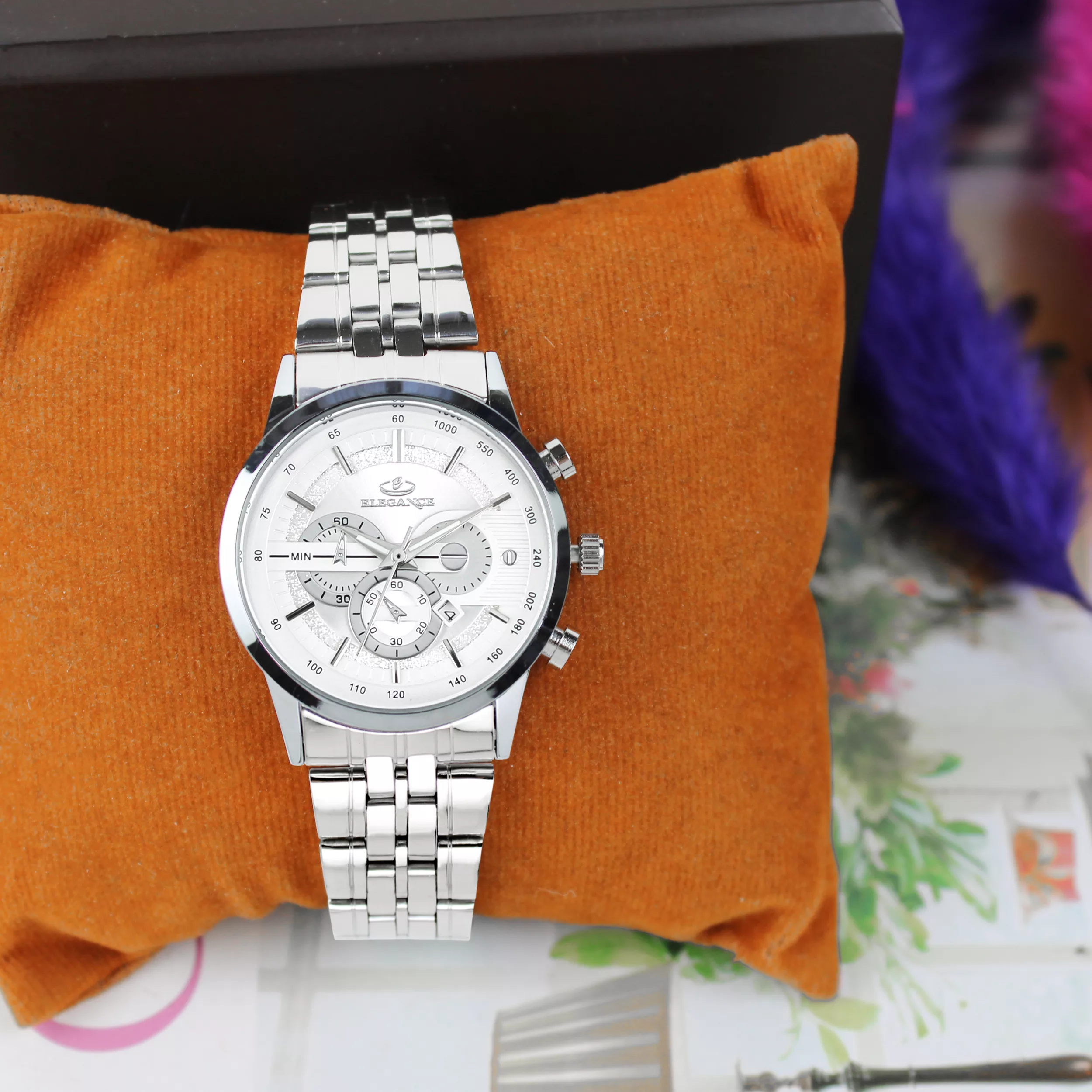 ساعت مچی عقربه‌ای کوارتز زنانه الگانس مدل EZSSJ9421