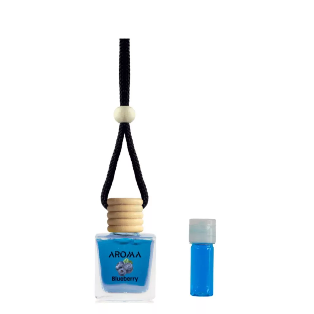 خوشبو کننده خودرو آروما مدل بلوبری حجم 10 میلی لیتر