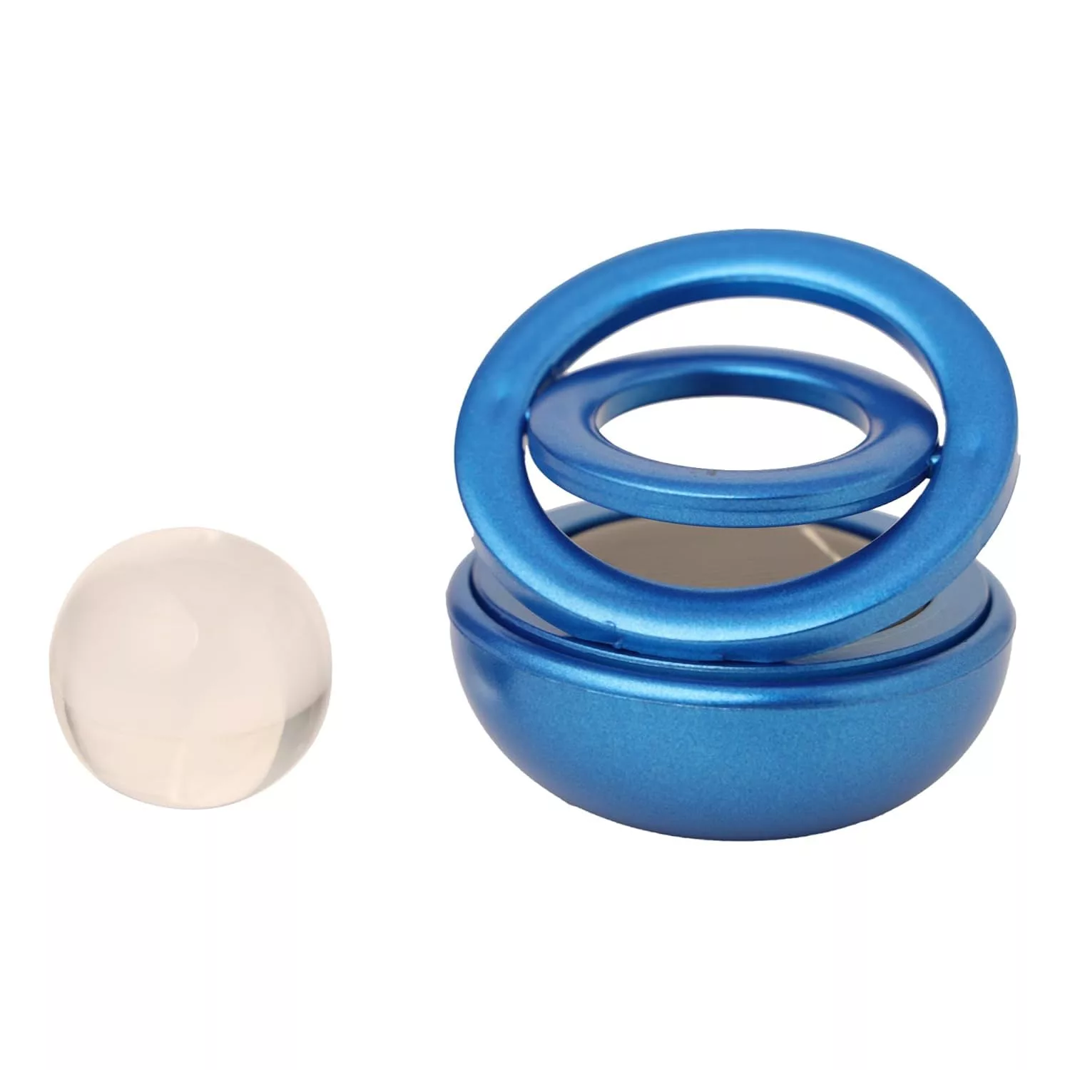 خوشبوکننده خورشیدی خودرو طرح گوی دار کد Blue2025