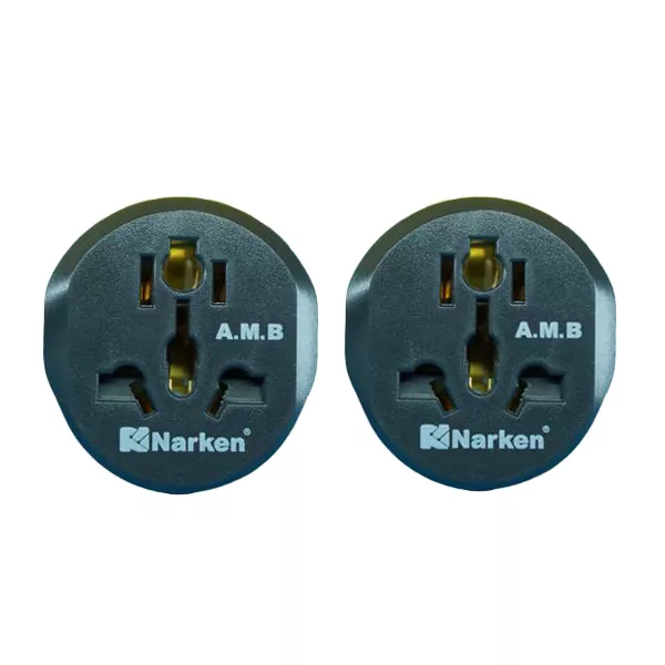 مبدل برق نارکن مدل NK 605k6 بسته دو عددی