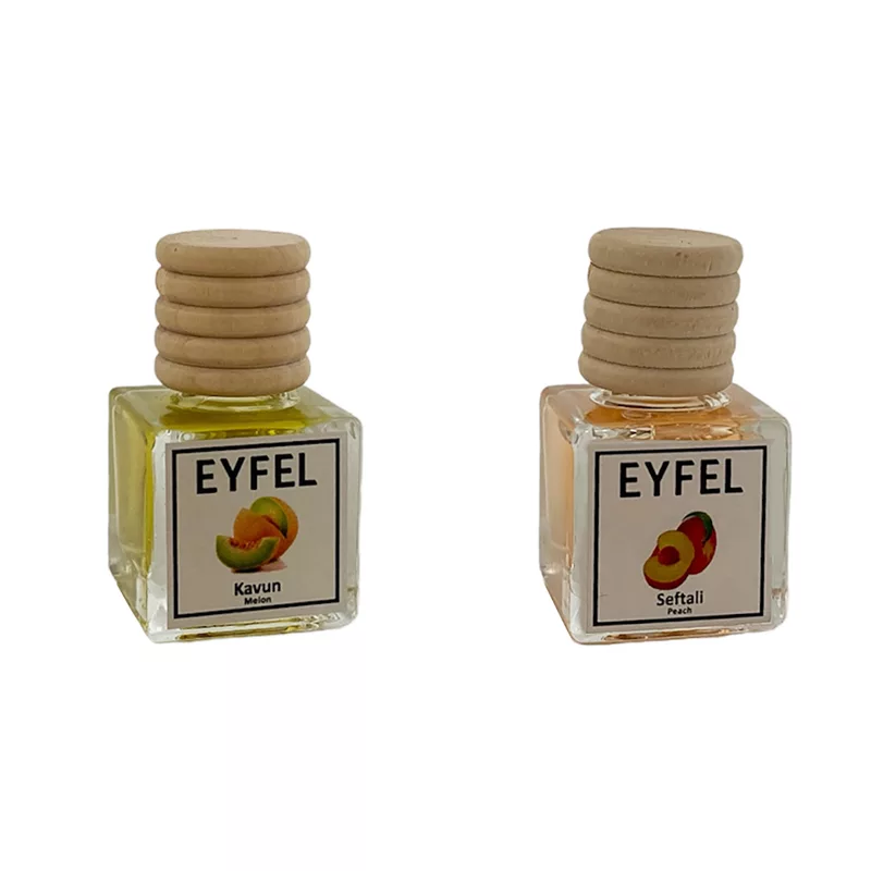 خوشبوکننده خودرو مدل طالبی و هلو حجم 10 میلی لیتر مجموعه 2 عددی