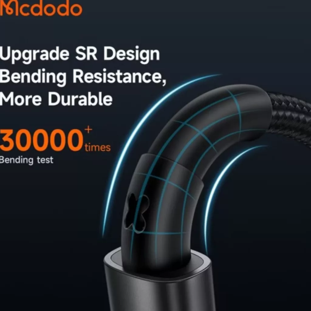 کابل تبدیل usb-c به لایتنینگ مک دودو مدل ca-285 36w طول 1.2 متر