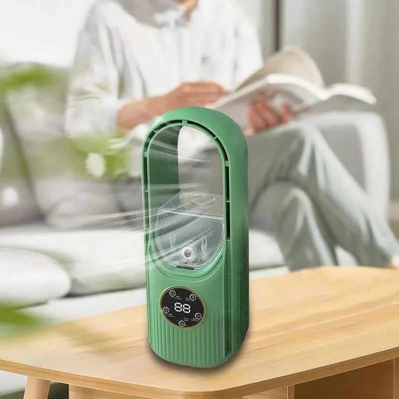 پنکه رومیزی مدل bladeless fan ظرفیت 3000 میلی آمپر ساعت