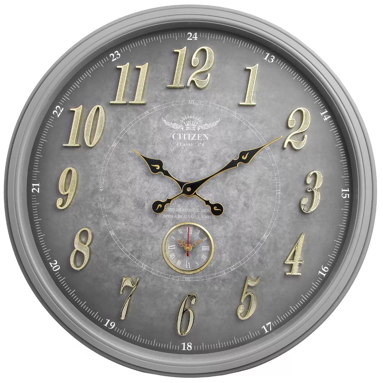 ساعت دیواری عقربه‌ای سیتیزن مدل S70