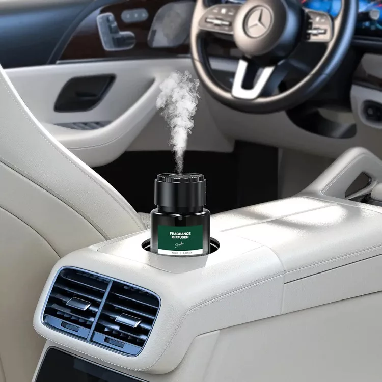 خوشبوکننده خودرو گرین لاین مدل GNALFRDI130BK با رایحه Black حجم 130 میلی لیتر