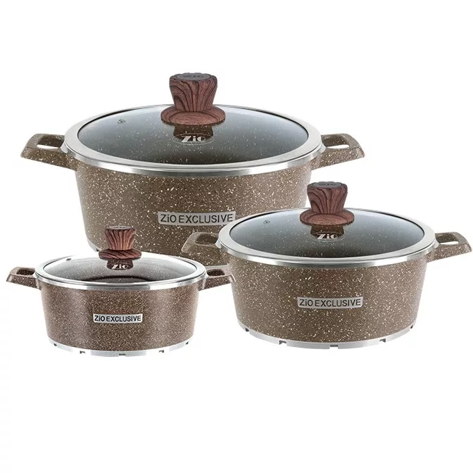 سرویس پخت و پز شش پارچه زیو مدل Z-8400-24