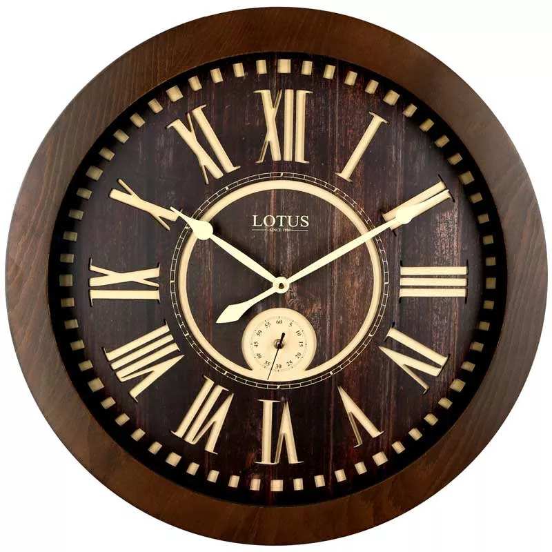 ساعت دیواری لوتوس مدل 9820