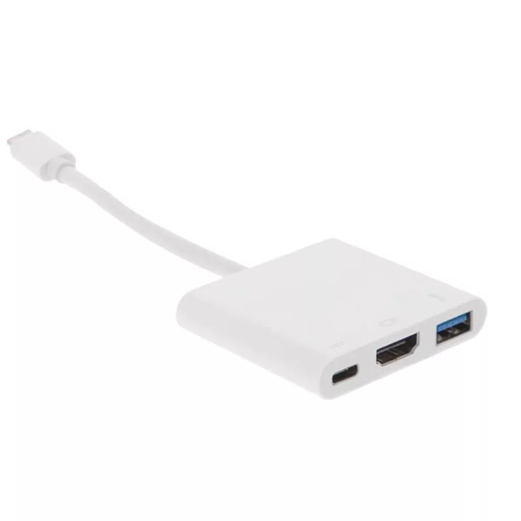 مبدل USB C به USB 3 ،HDMI،USB C مدل Super Speed