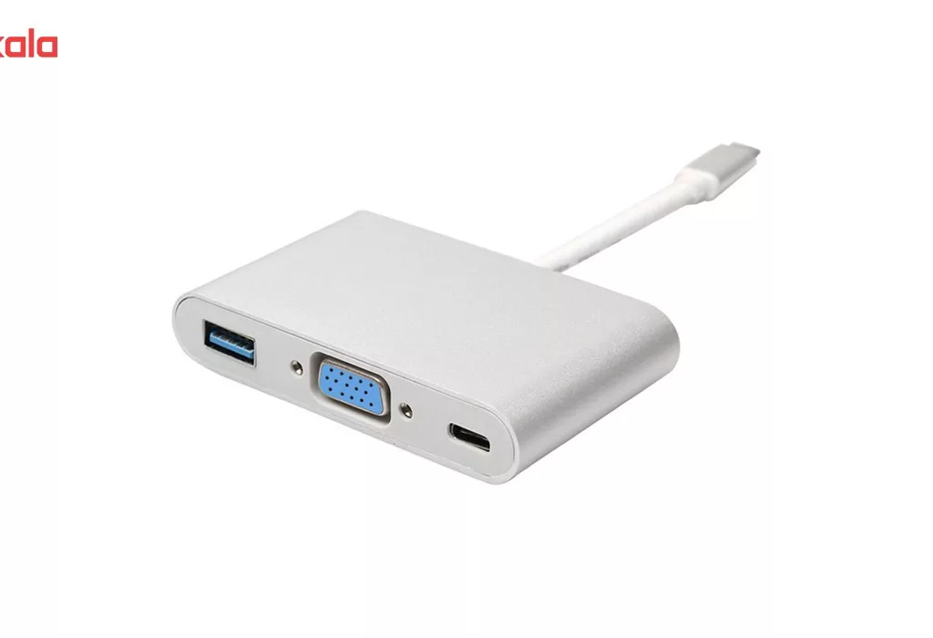 مبدل USB C به USB 3 ،HDMI،USB C مدل Super Speed
