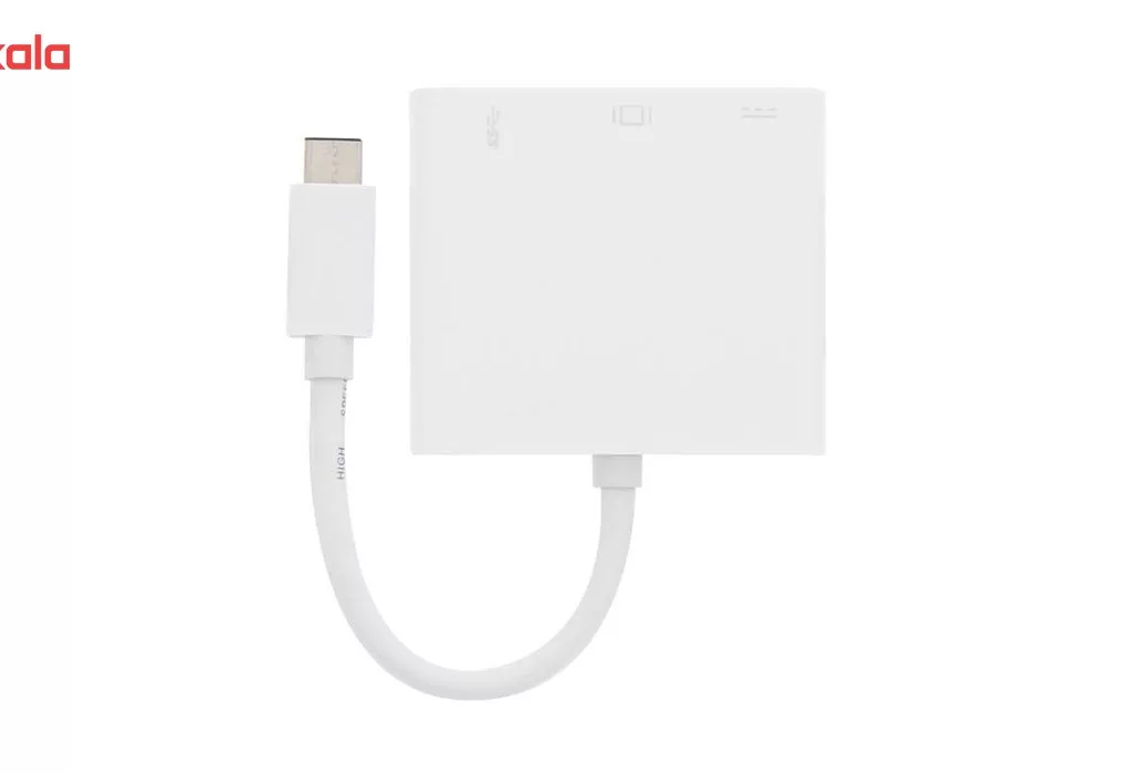 مبدل USB C به USB 3 ،HDMI،USB C مدل Super Speed