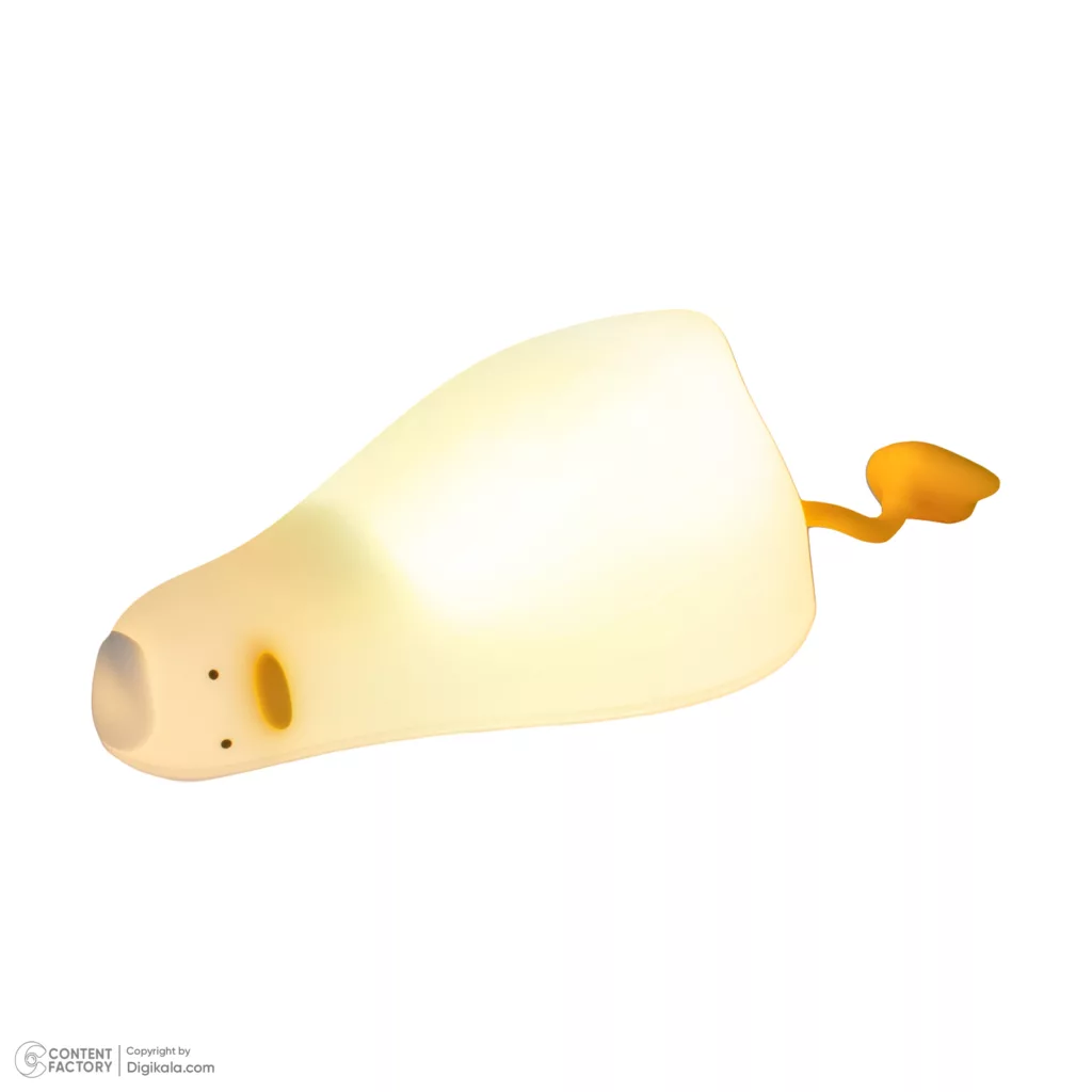 چراغ خواب کودک طرح اردک خوابیده مدل K-1096