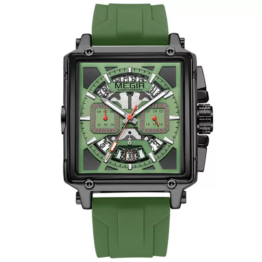 ساعت مچی عقربه ای مگیر مدل  MN2233GBG Silicon Professional Edition