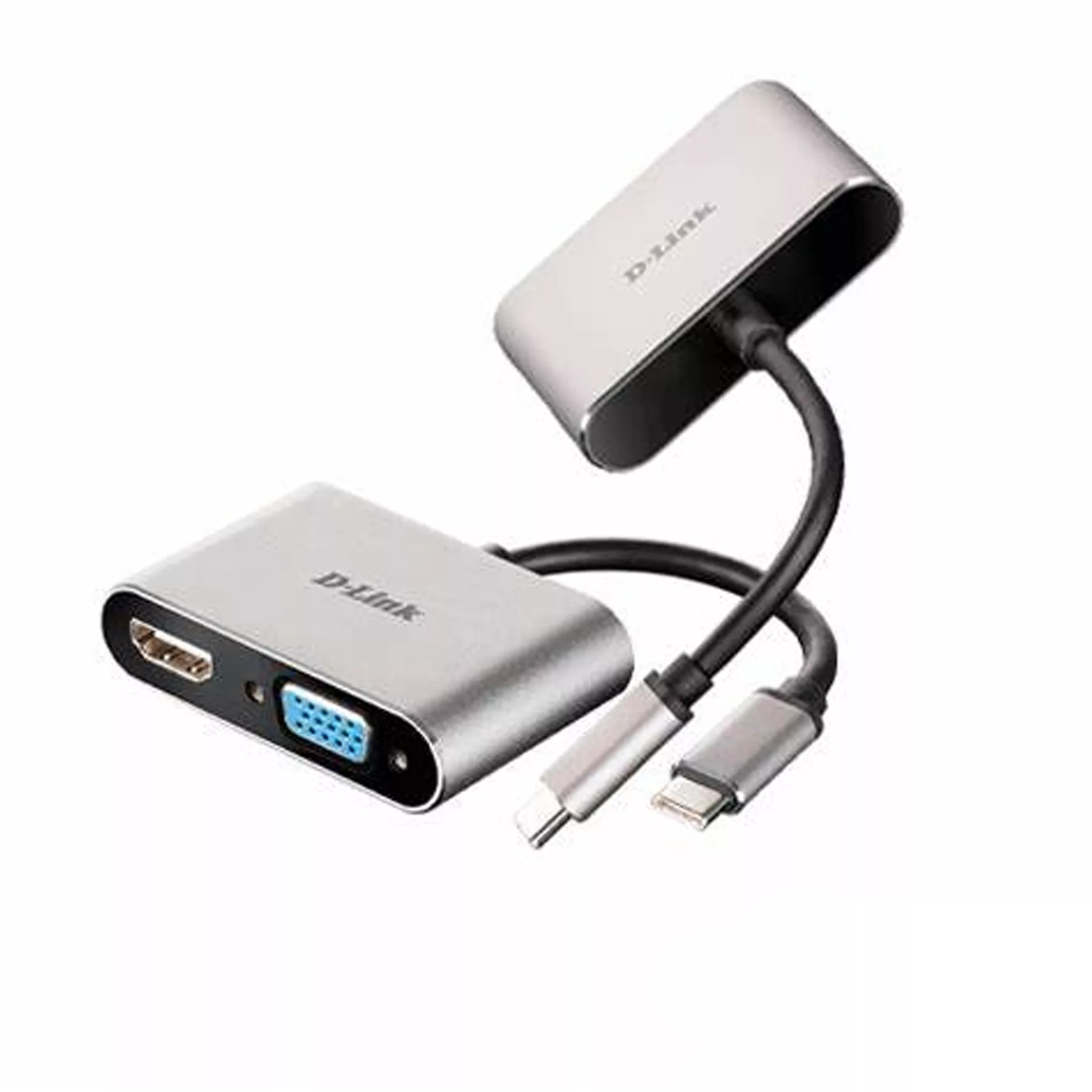 مبدل USB-C به VGA/HDMI دی-لینک مدل DUB-V210