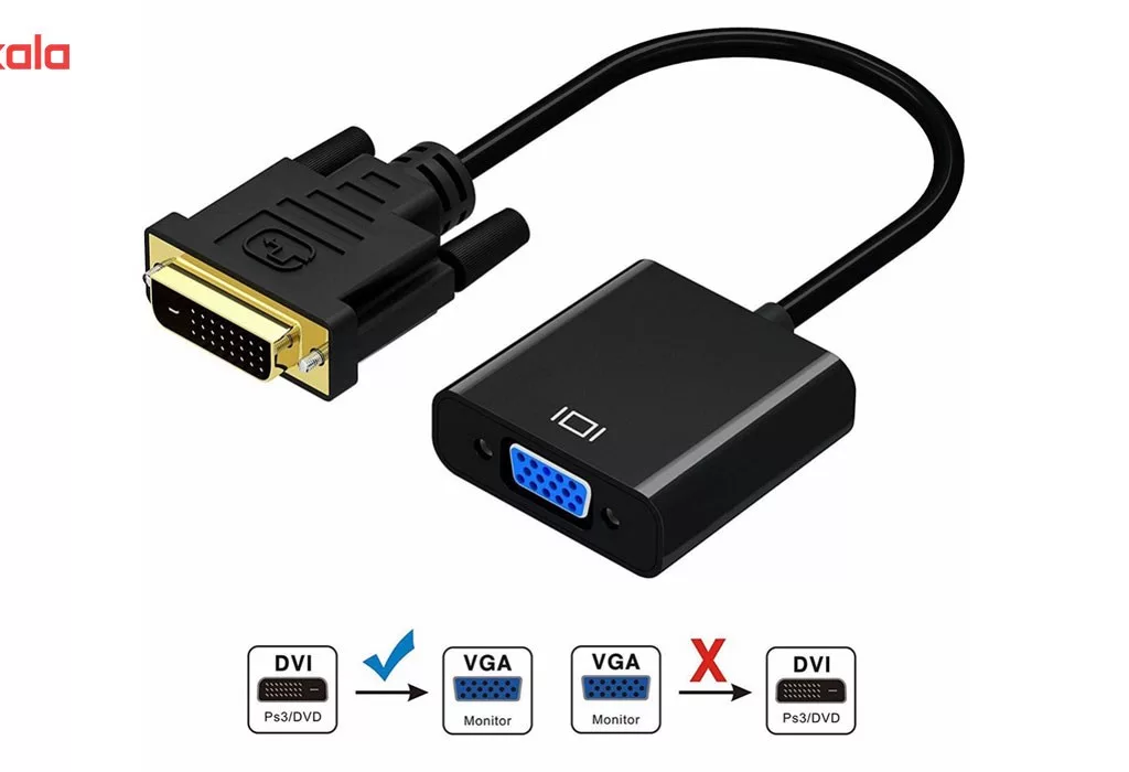تبدیل DVI-D به VGA مدل D1