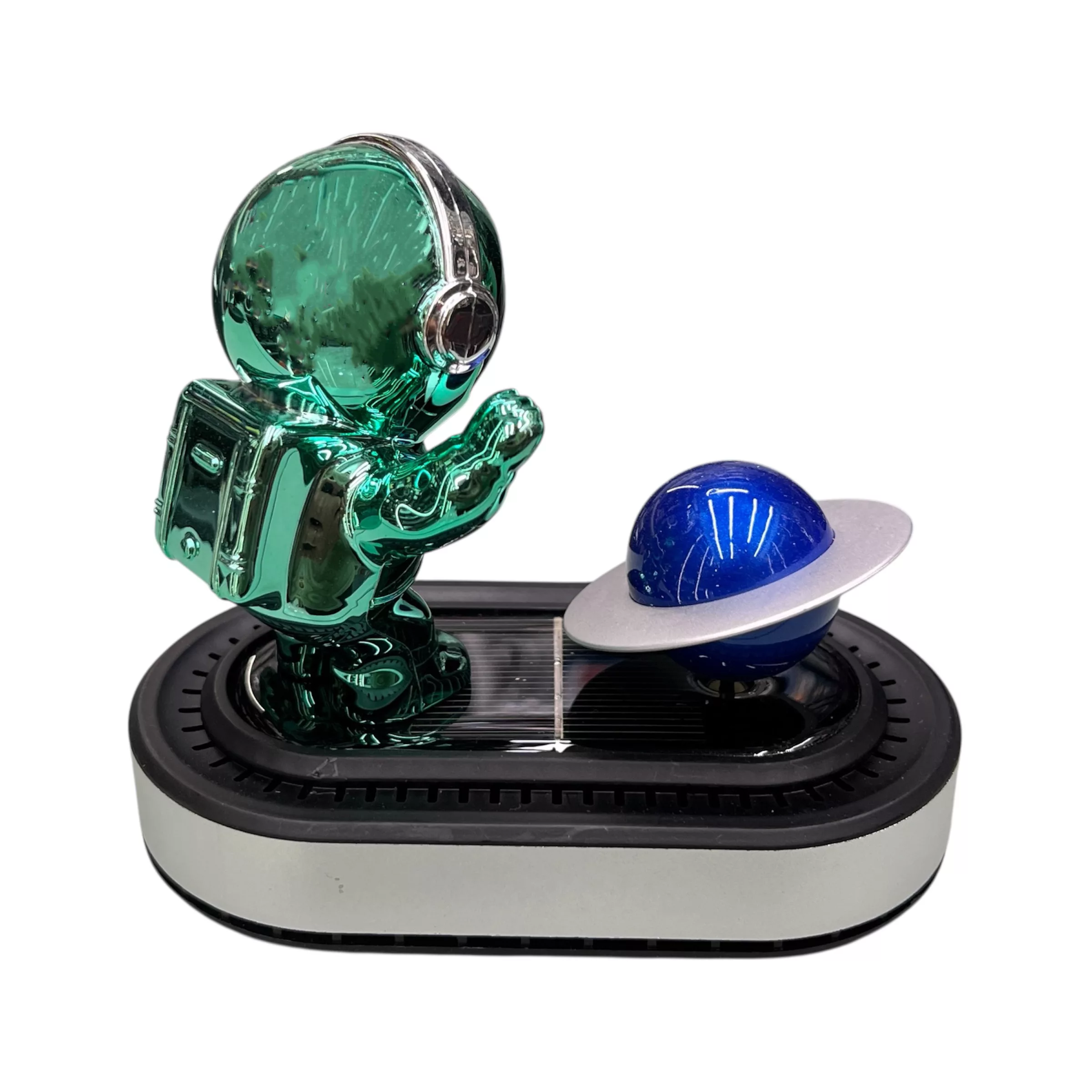 خوشبوکننده خودرو مدل سولار خورشیدی چرخشی طرح آدم فضا نورد کد GRN