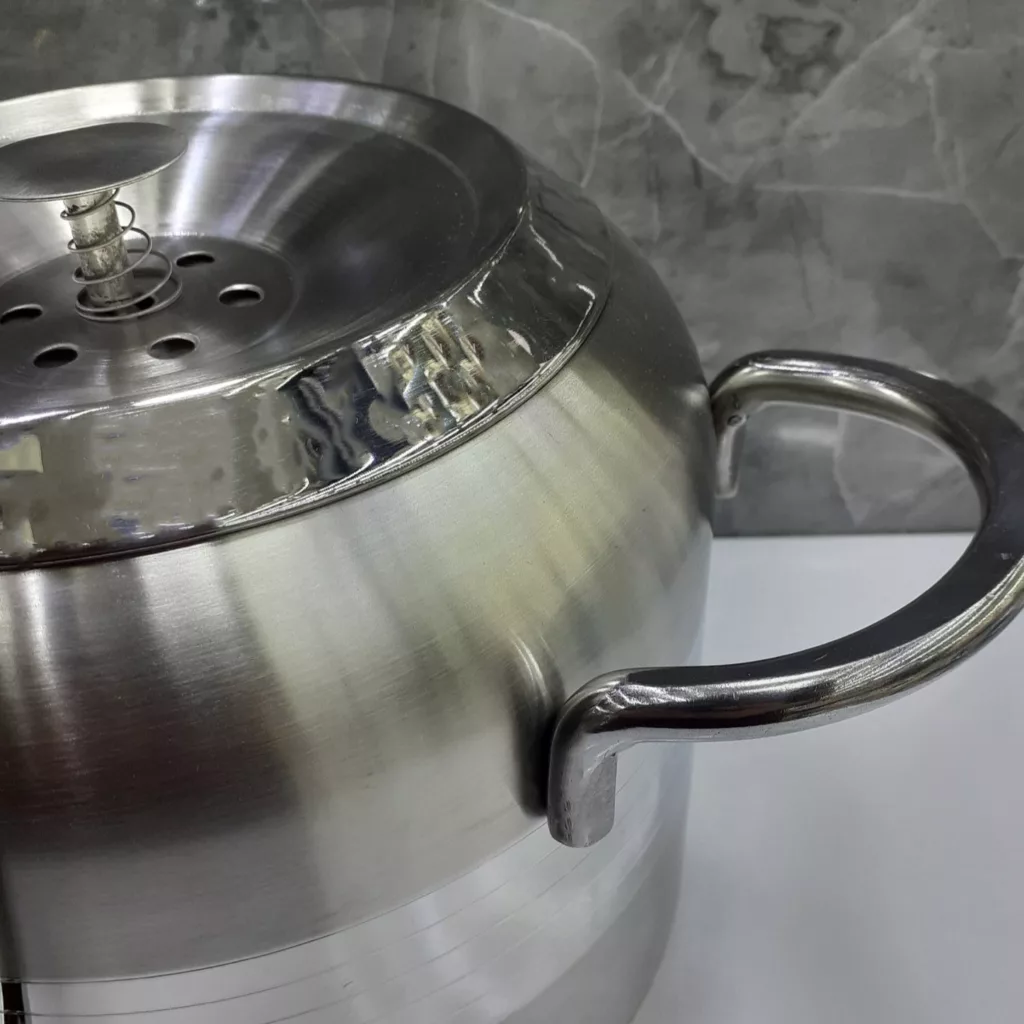 ست کتری و قوری نزاز طرح ترک گنجایش 4.5 لیتر