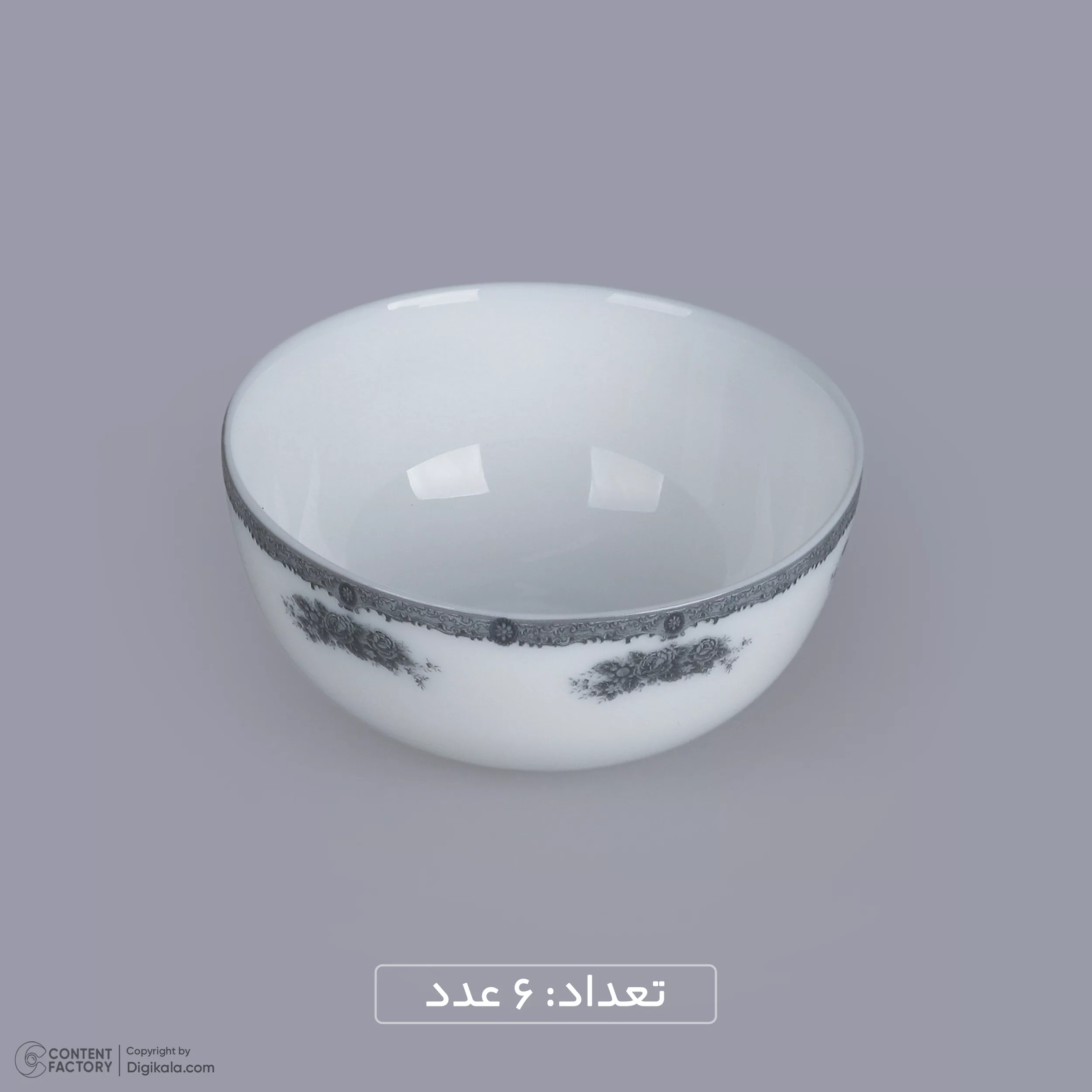 سرویس غذاخوری 26 پارچه 6 نفره گلدن اوپال مدل دیوالی طرح ونیز