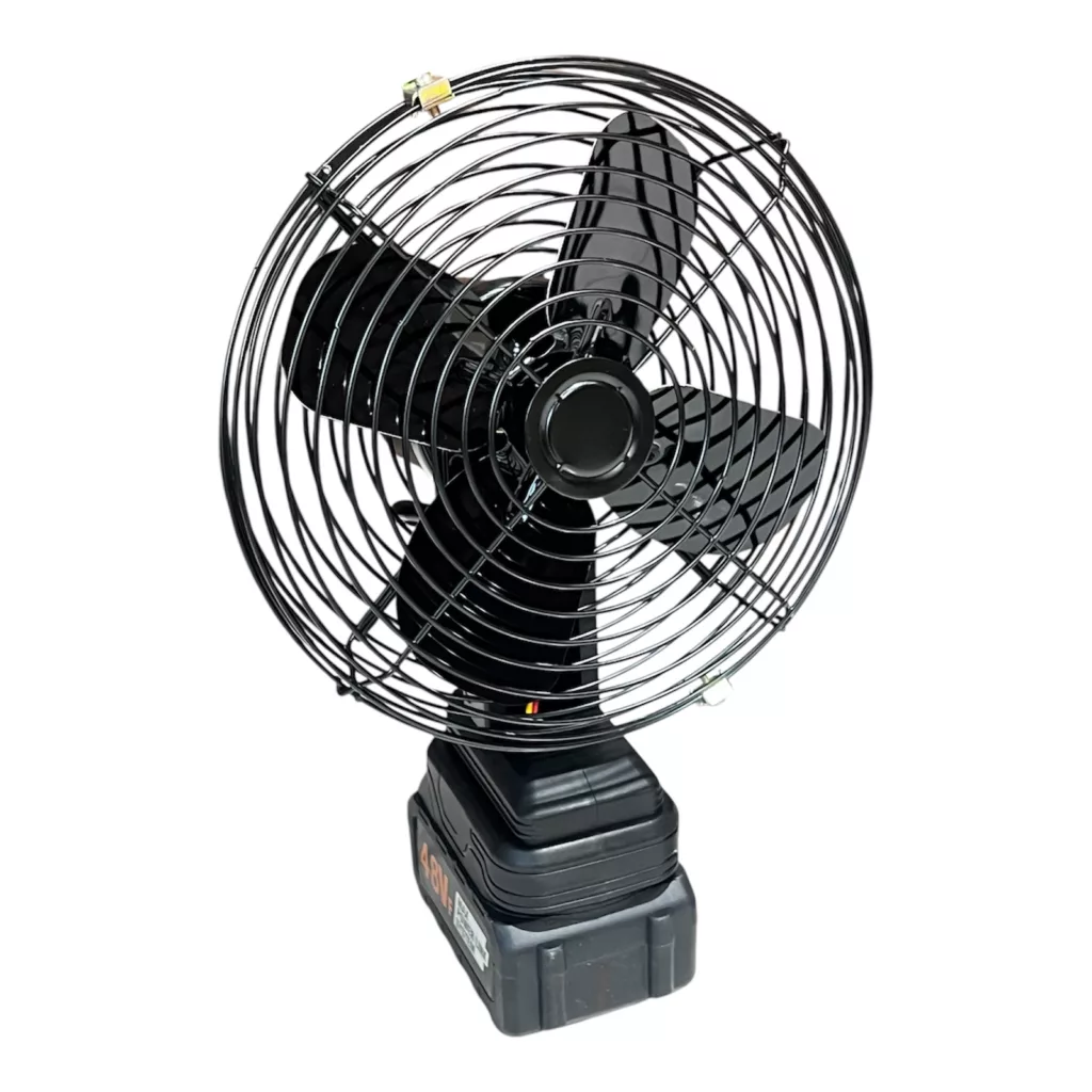 پنکه شارژی مدل شارژی لیتیومی LEF F1 باتری ۴۸ ولتی 15000 میلی آمپر