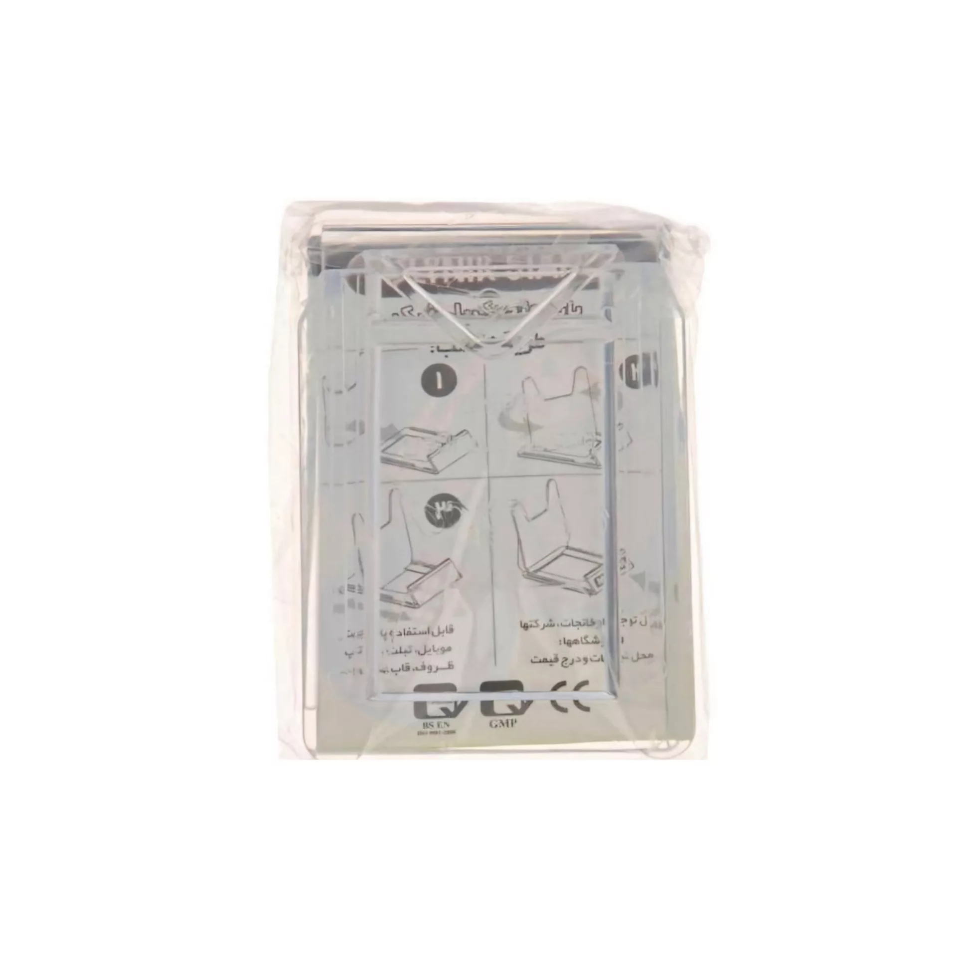 پایه نگهدارنده گوشی موبایل و تبلت مدل متحرک سایز 3 مجموعه 6 عددی