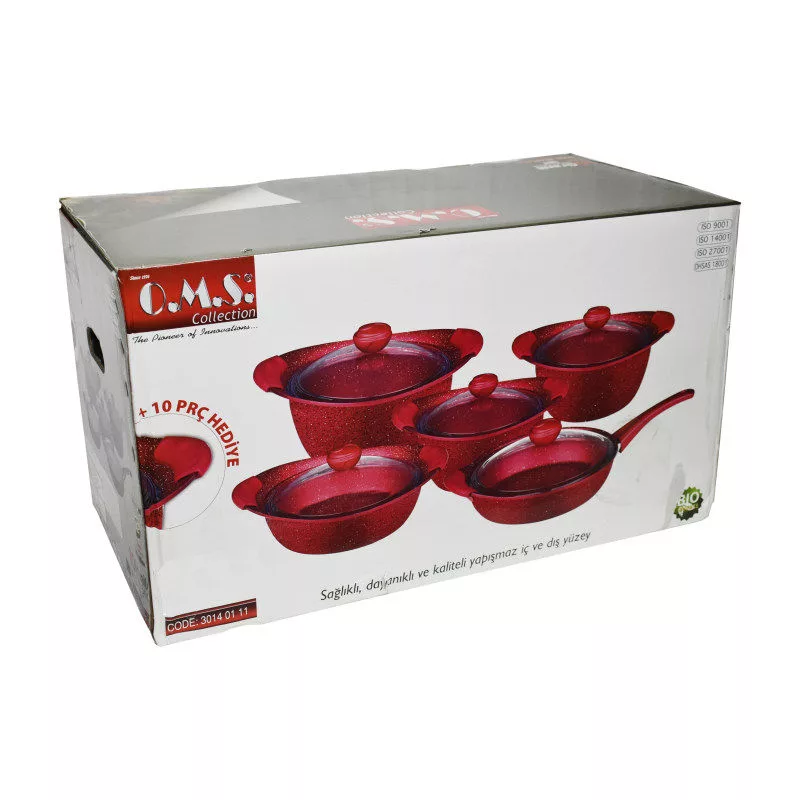 سرویس پخت و پز 16 پارچه او ام اس مدل 3009