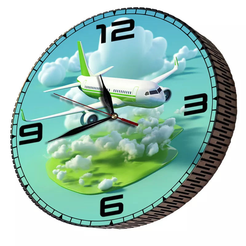 ساعت دیواری مدل هواپیما