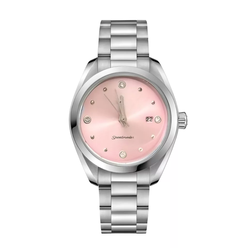 ساعت مچی عقربه‌ای کوارتز زنانه مدل کلاسیک لوکس بند استیل کد ۲