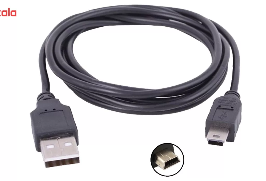 کابل تبدیل USB به Mini USB مدل m به طول0.8 متر