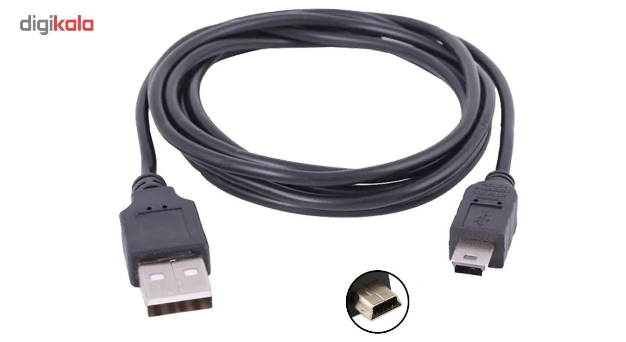 کابل تبدیل USB به Mini USB مدل m به طول0.8 متر