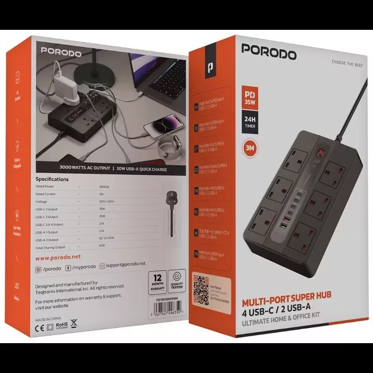 چندراهی برق پرودو مدل FWCH009-UK