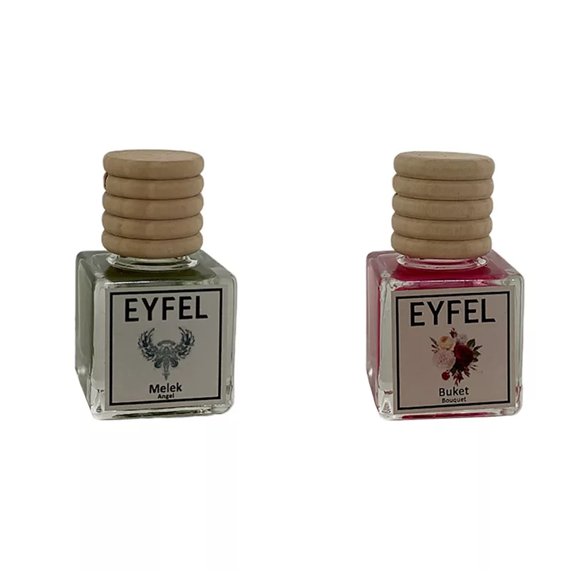 خوشبوکننده خودرو مدل آنجل و دسته گل حجم 10 میلی لیتر مجموعه 2 عددی