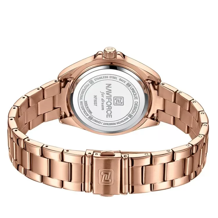 ساعت مچی عقربه ای زنانه نیوی فورس مدل NF5037RGRG