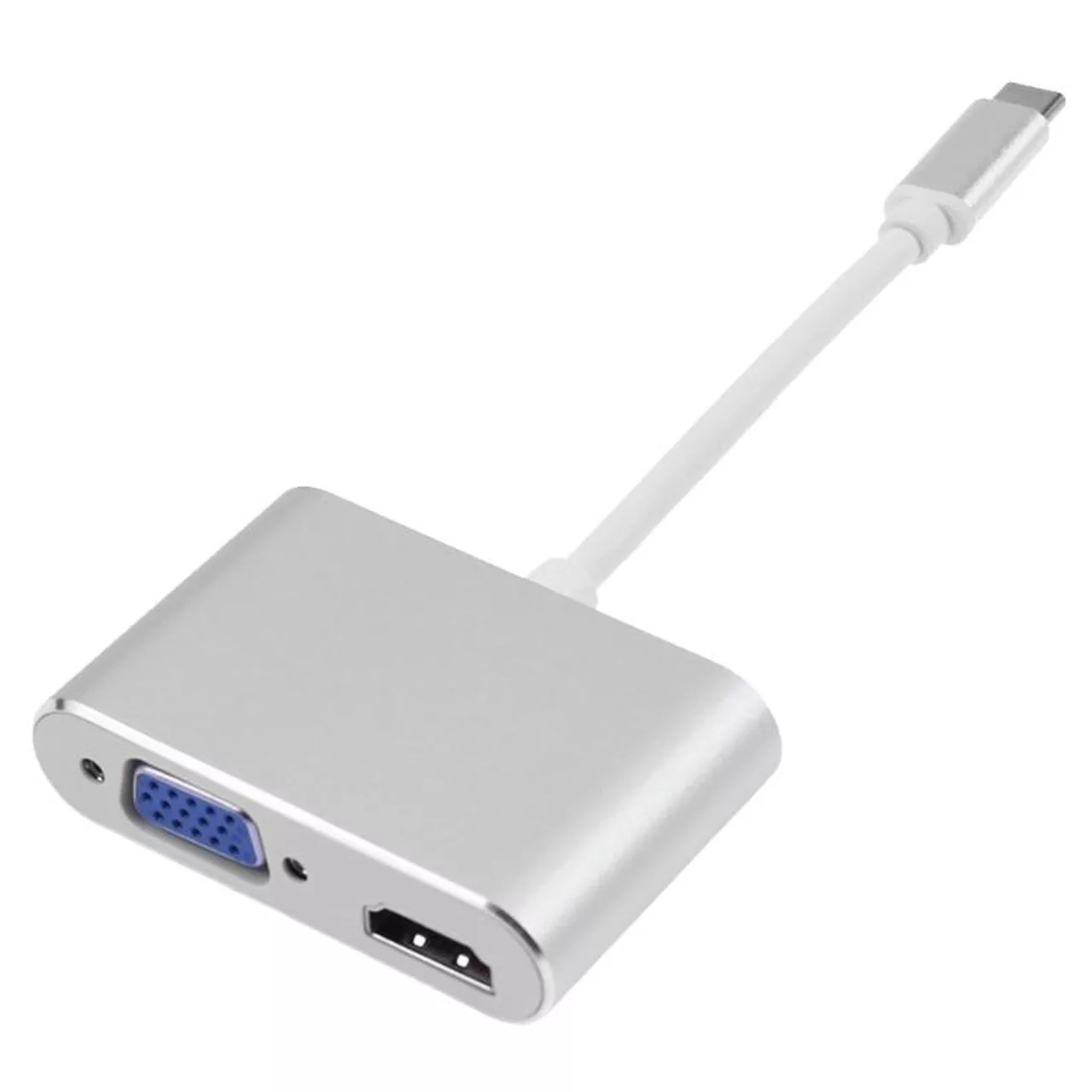 مبدل USB-C به HDMI/VGA مدل S-1606