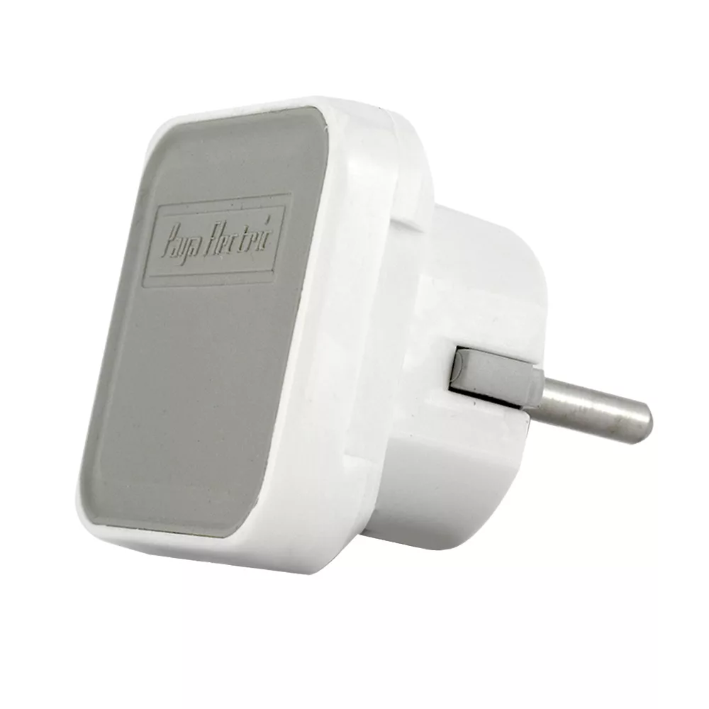 دوشاخه برق پایا الکتریک مدل FLAT-W