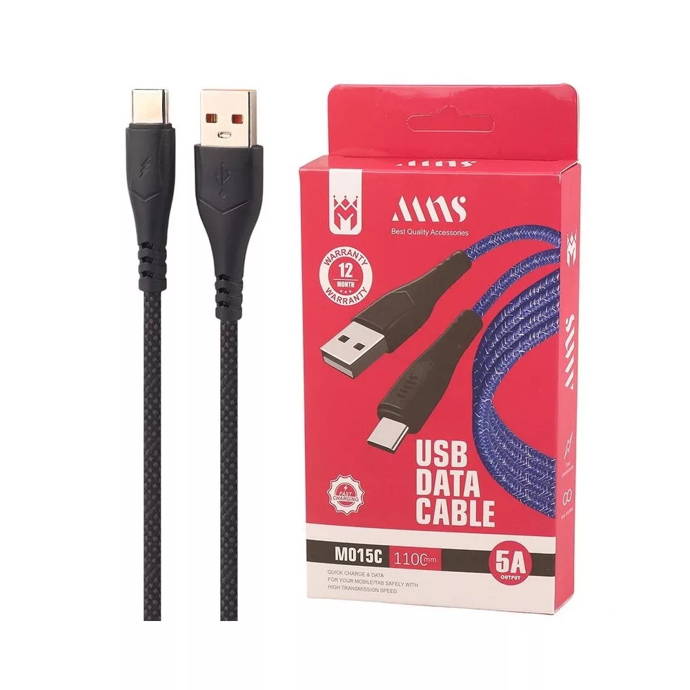 کابل تبدیل USB به USB-C ام ان اس مدل M015C طول 1.1 متر