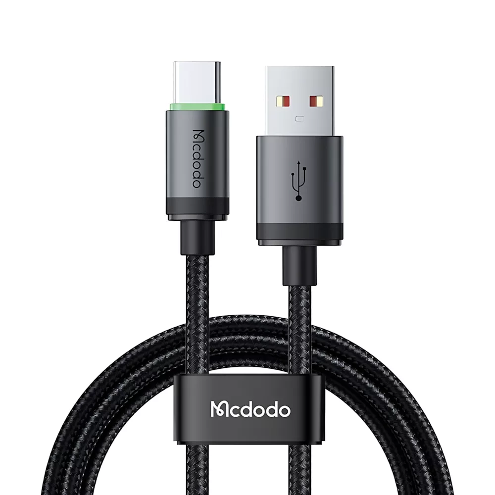 کابل تبدیل USB به USB-C مک دودو مدل MCCA396 LED Version طول 1 متر