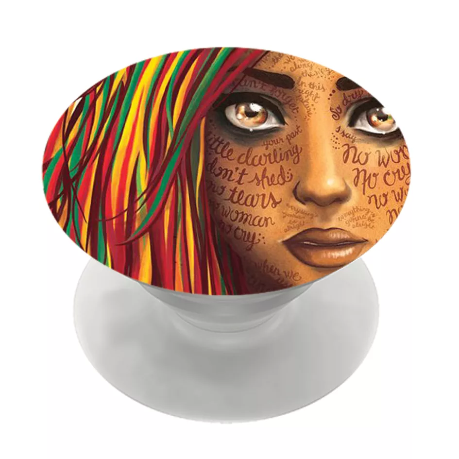 پایه نگهدارنده گوشی موبایل پاپ سوکت مگافون طرح دخترانه مدل 9419