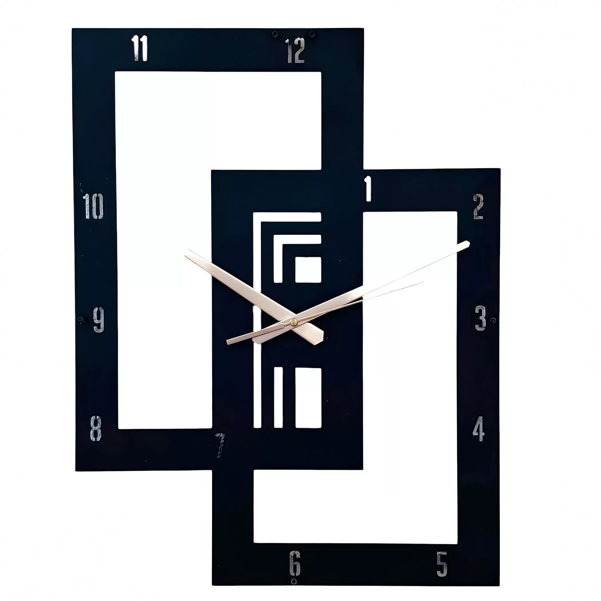 ساعت دیواری کوارتز مدل  geometry square