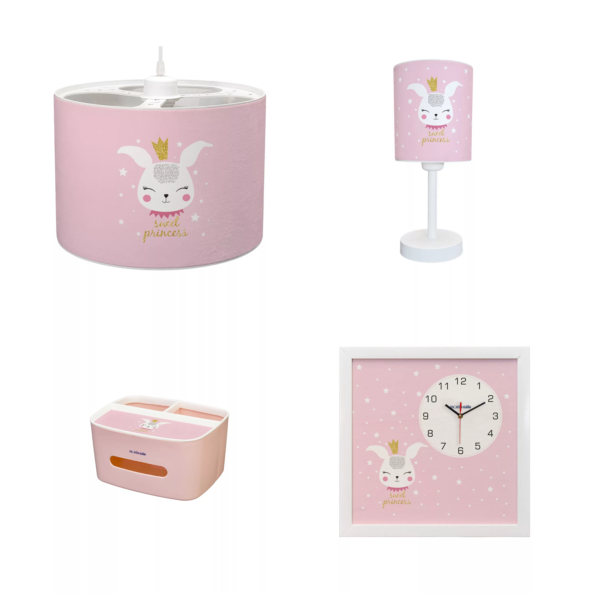 ست لوستر کودک مامز کیوتی مدل PL-86 بسته 4 عددی