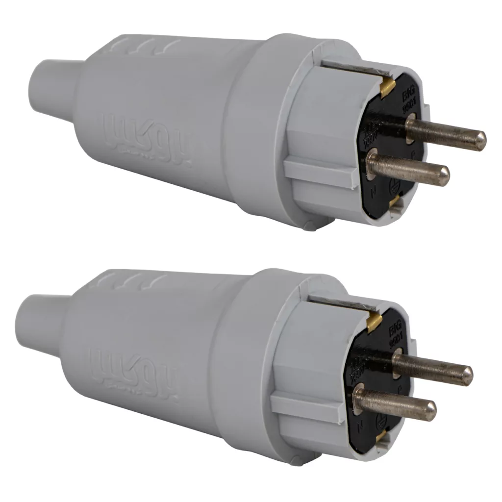 دوشاخه برق بروکس مدل صنعتی R236411 بسته 2 عددی