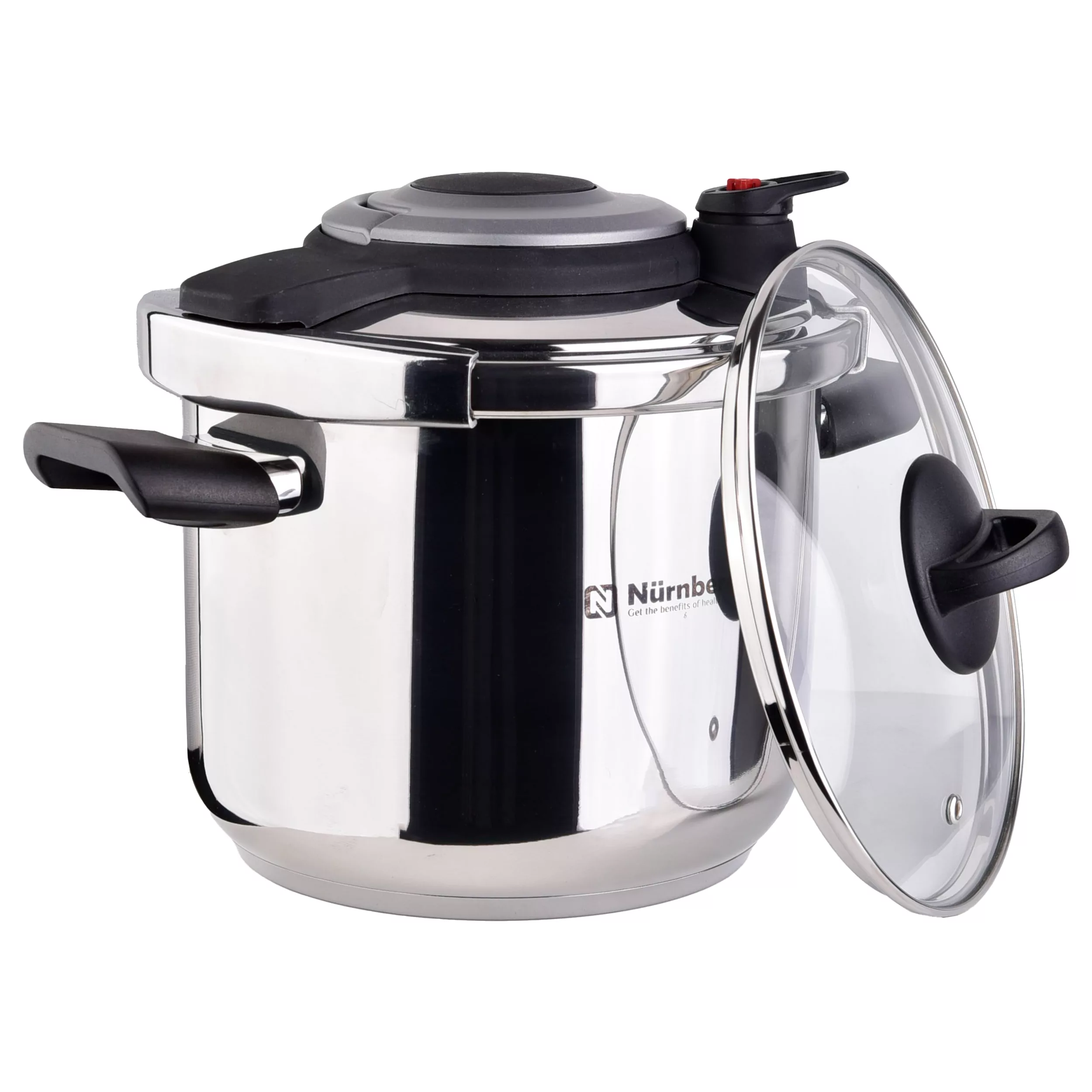 زودپز نورنبرگ مدل B - GRAY گنجایش 6.5 لیتر زودپز نورنبرگ مدل B - GRAY گنجایش 6.5 لیتر