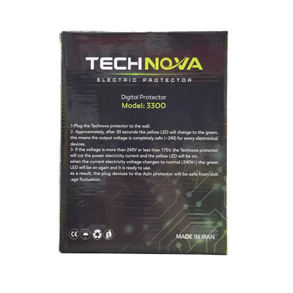 محافظ ولتاژ تکنوا مدل 3300