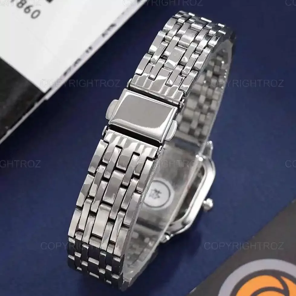 ساعت مچی عقربه ای زنانه مدل استیل_01