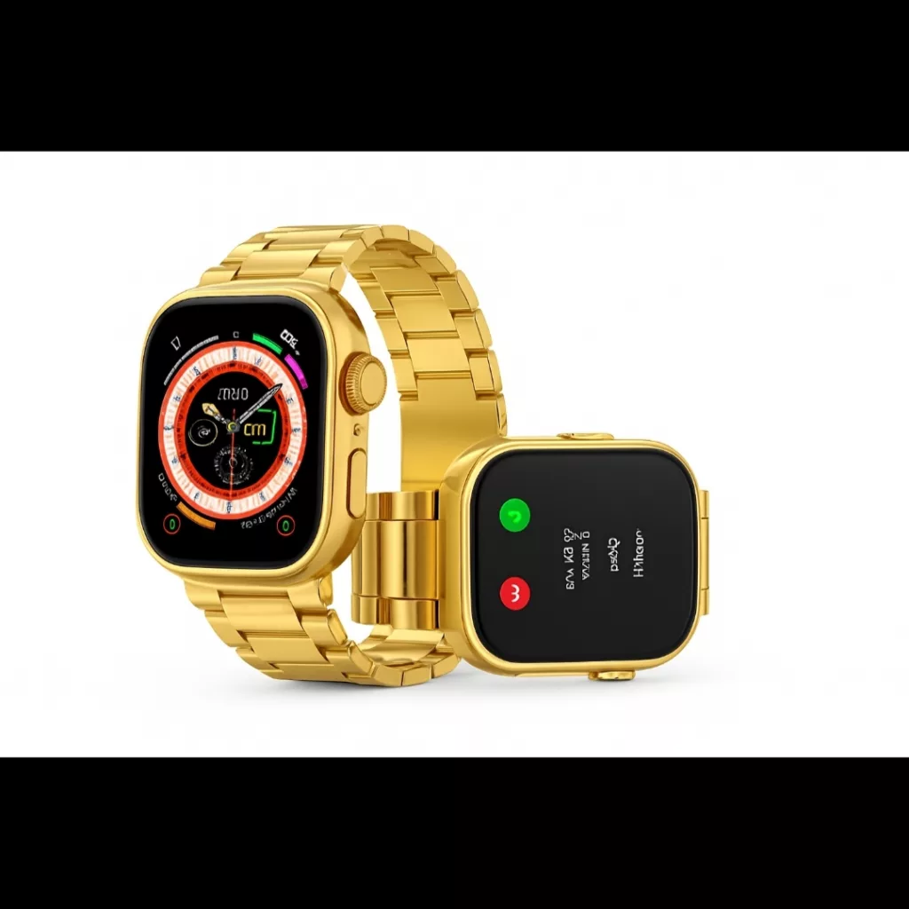 ساعت هوشمند 42 میلی متری ویسمی مدل ultra 3 x53 همراه با بند فلزی و ساده