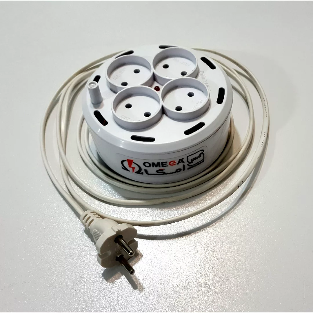 چند راهی برق امگا مدل L301 جمع شو