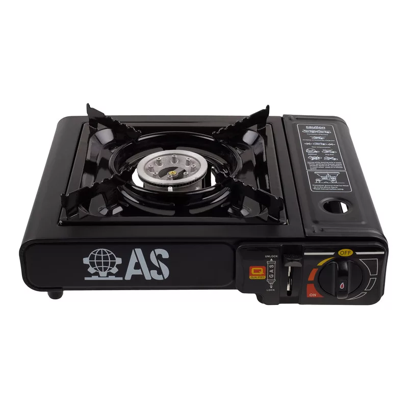 اجاق سفری آویژه صنعت مدل AS-BDZ-155-AL به همراه 4 عدد کپسول