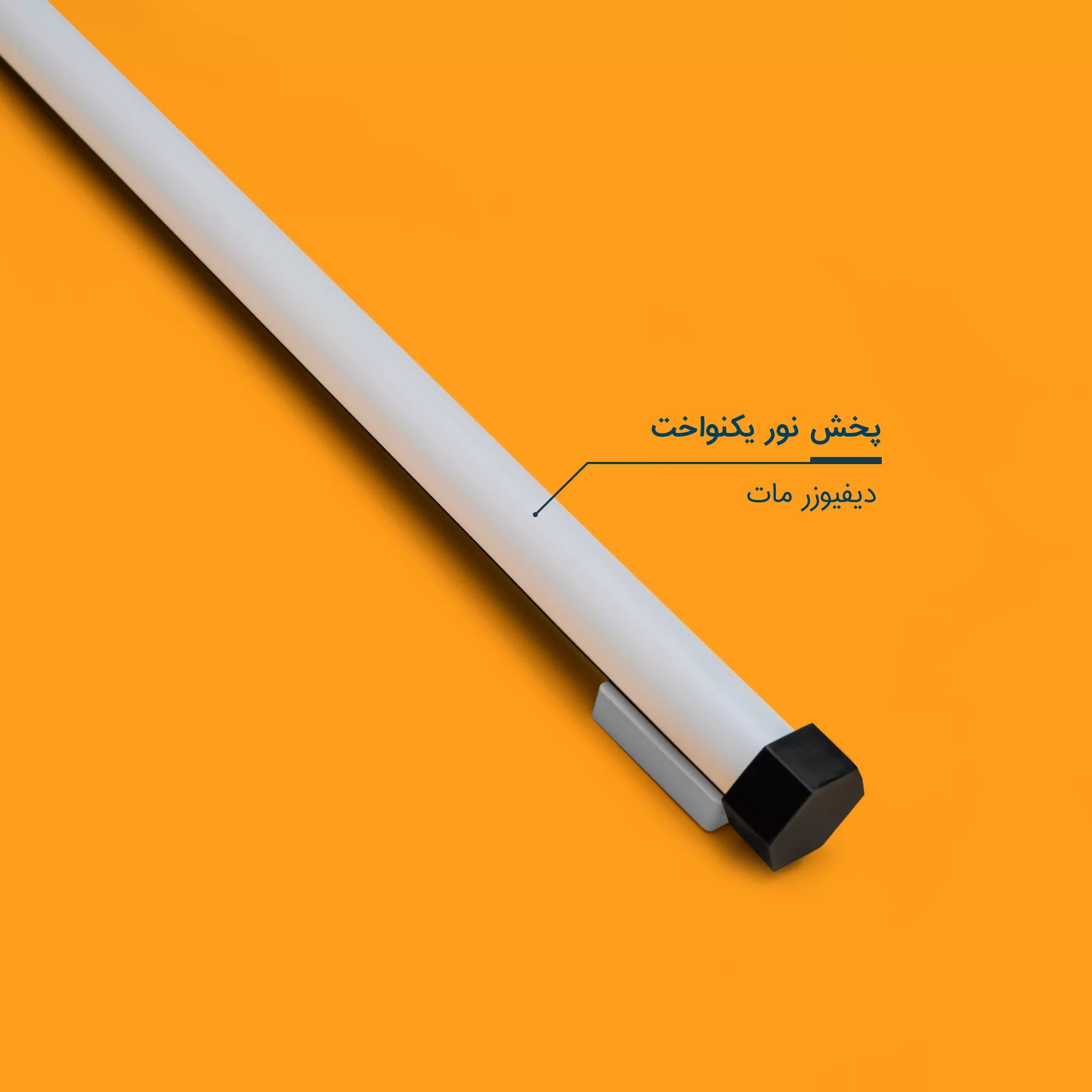 نور ثابت ال ای دی مدل RGB 180 FULL COLOR