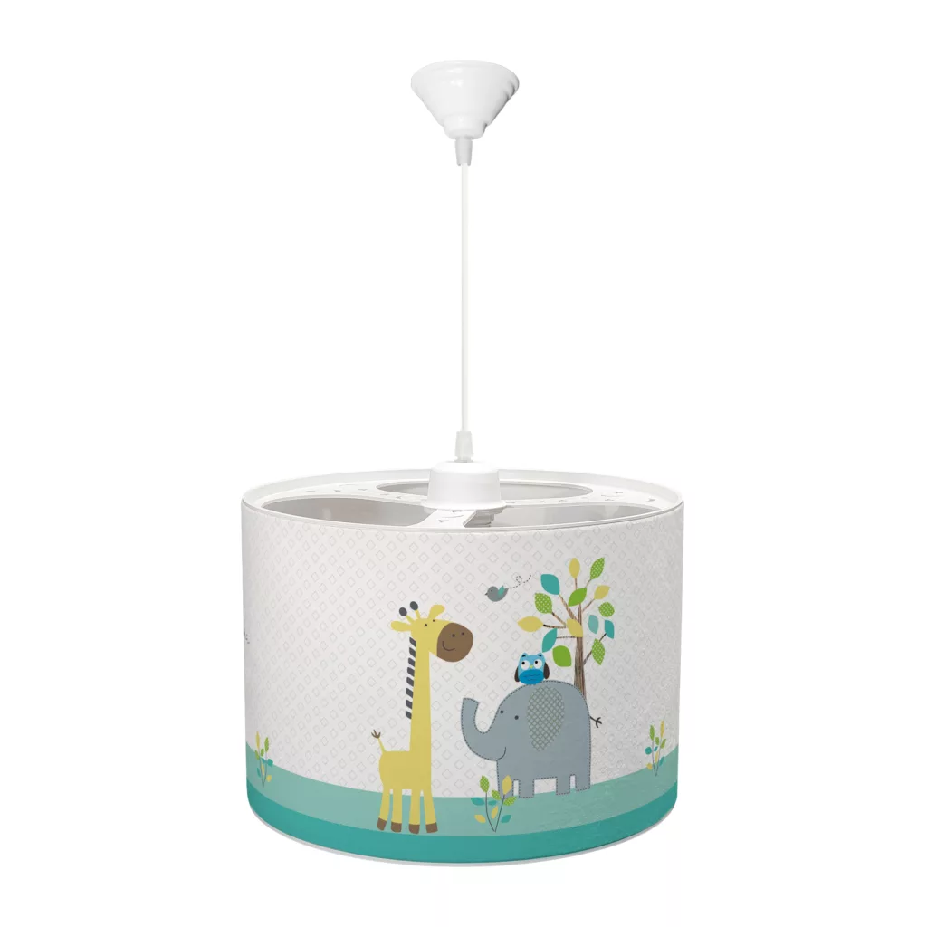 لوستر کودک مامز کیوتی مدل L65 زرافه و فیل