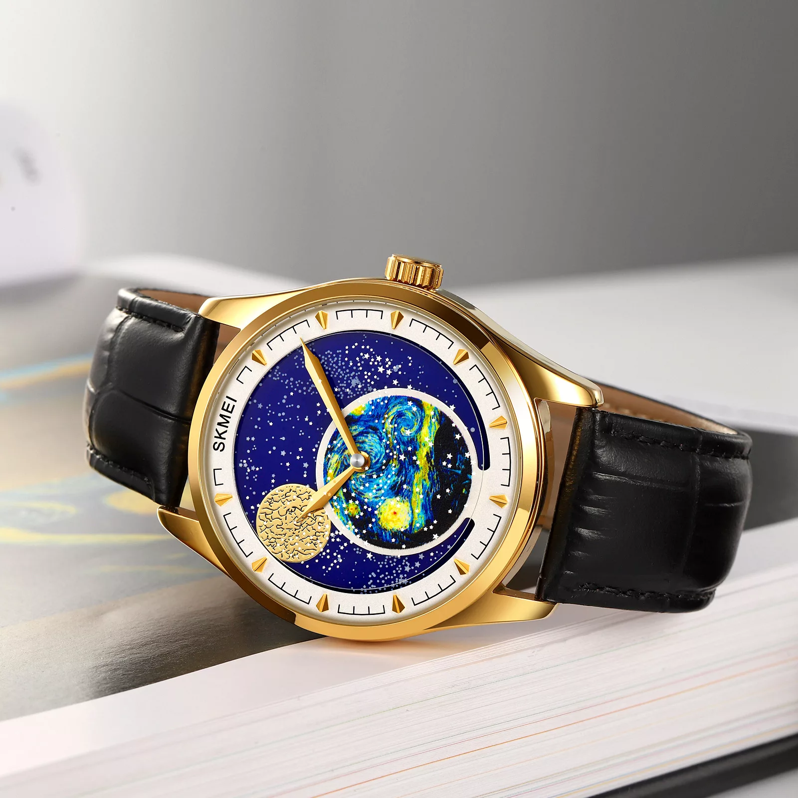 ساعت مچی عقربه ای اسکمی مدل 2115